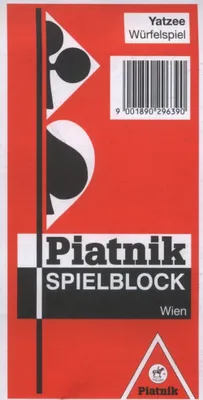 Produktbild von Piatnik bloczki do zapisu wyników do gry w kości