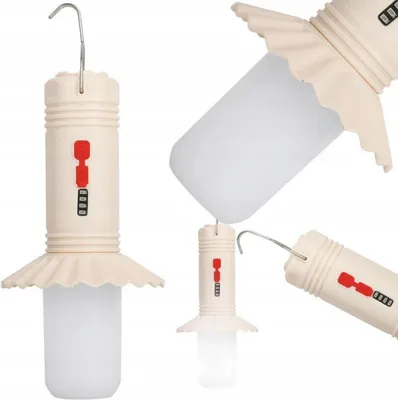 Immagine prodotto di Verk 12377 Lampada da campeggio LED multifunzionale 2in1, bianca