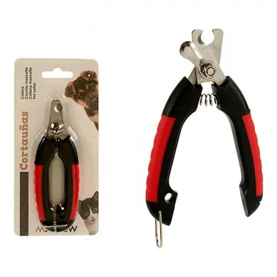 Produktbild von Nagelknipser Haustiere Rot Schwarz