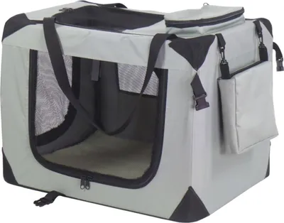 Produktbild von @Pet Haustier-Transporttasche Nylon 82x58x58 cm Grau 11073