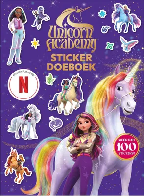Productafbeelding van Buch Unicorn Academy Stickerboek Doeboek