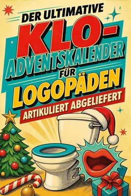 Produktbild von Der ultimative Klo-Adventskalender für Logopäden