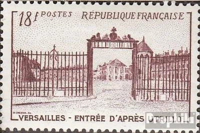 Produktbild von Briefmarken Frankreich 1952 Mi 957 (kompl.Ausg.) postfrisch Versailles