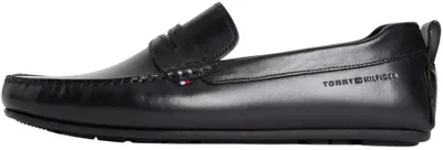 Zdjęcie produktu dla Tommy Hilfiger, męskie mokasyny "Driver", wykonane ze skóry, kolor: czarny, rozmiar: 40