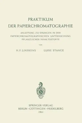 Produktbild von Praktikum der Papierchromatographie