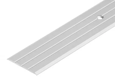 Zdjęcie produktu dla Profil progowy płaski aluminiowy 40mm Cezar Srebrny Mat 0,90m