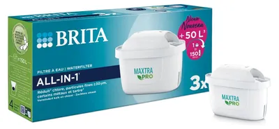 Zdjęcie produktu dla BRITA - Maxtra Pro All-in-1 - Filterpatronen - Pack 3st. - 1050414