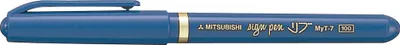 Immagine prodotto di penna uni-ball con punta in fibra SIGN PEN (MYT7 B), blu