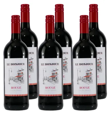 Produktbild von LE Bonjour Rouge -trocken- (6 x 1,0L)