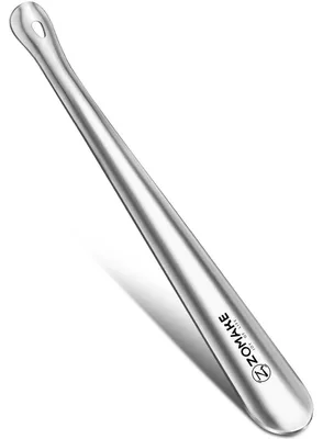 Produktbild von Schuhlöffel Lang 42cm Metall Edelstahl Silber 1 Stück