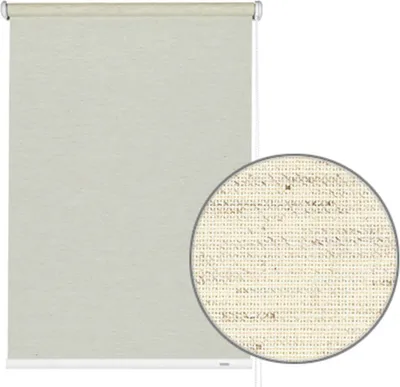 Produktbild von Gardinia Seitenzug-Rollo LICHTDURCHLÄSSIG 525 Silvalin natur 202 x 180 cm