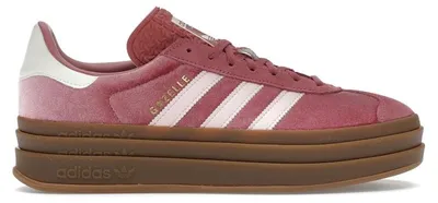 Produktbild von adidas Gazelle Bold Sandy Pink Velvet (Women's) - EU 42