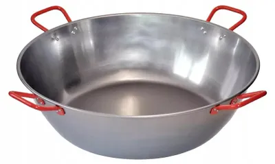 Produktbild von Garcima Paella Wok Stahl Poliert 65 cm mit Griffen