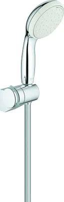 Produktbild von Grohe Wandhalterset 100 TEMPESTA 2 Strahlarten mit Durchflusskonstanthalter 5,7 l/min chrom