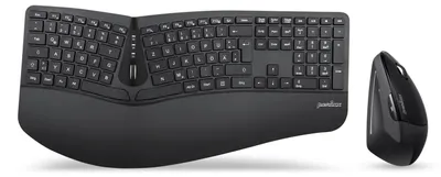 Obrázok produktu pre Ergonomická klávesnica a myš – bezdrôtové pripojenie cez USB-A