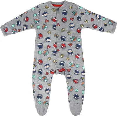 Zdjęcie produktu dla Jednoczęściowy bawełniany romper Superman dla niemowląt 6 miesięcy