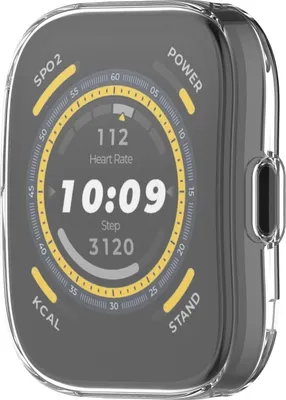 Immagine prodotto di Per Amazfit Bip 5 TPU Silicone Smart Watch Case + vetro protettivo Cover trasparente