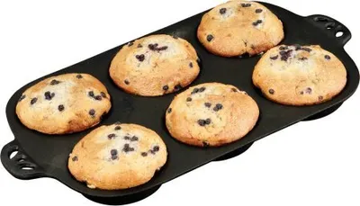 Produktbild von Camp Chef Gusseisen Backform Muffinform 9,5 cm Grill Camping Outdoor