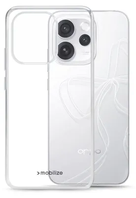 Zdjęcie produktu dla Mobilize Gelly Case – przezroczyste etui na telefon OPPO Reno 15 Pro z elastycznym tylnym panelem z TPU – przezroczyste