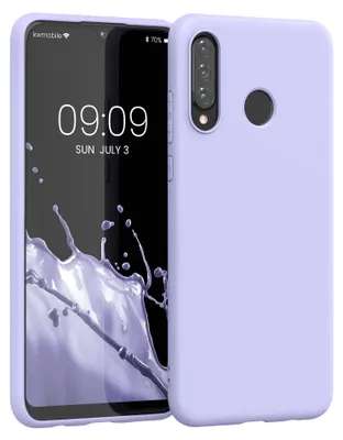 Produktbild von kwmobile Handyhülle für Huawei P30 Lite Hülle - TPU Case - Kabelloses Laden - Schutzhülle Cover in Pastell Lavendel
