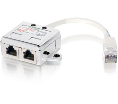 Produktbild von equip Anschlussverdoppler RJ45 Cat.5 UTP/STP