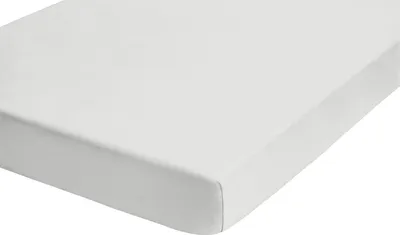 Produktbild von biberna Feinbiber-Spannbetttuch 0002744 color: grau, size: 1x 140x200 cm - 160x200 cm