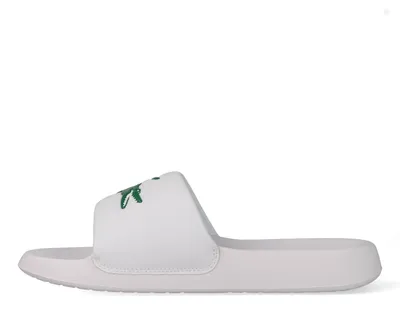 Produktbild von Lacoste Slippers Serve Slide 1.0 749CMA002108261-WHT/GRN Weiß / Grün-46
