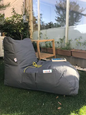 Immagine prodotto di Hanah Home, Lettino da giorno - Grigio, sacco a pelo, Grigio, 60 x 110 x 75 cm