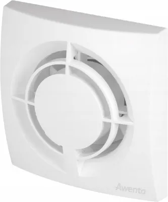 Produktbild von Awenta Fabio WFB125 Badezimmerlüfter Weiß Durchmesser 125mm
