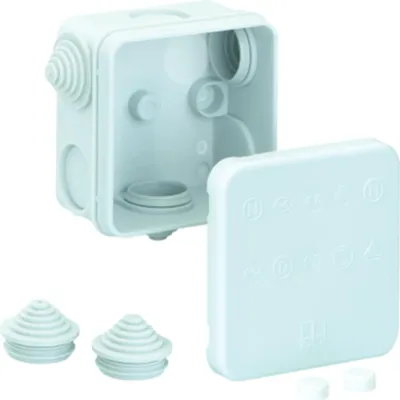 Produktbild von Spelsberg FR Verbindungsdose IP55, 75x75x42mm Stufennippel, Schnappdeckel, 1 Stk.