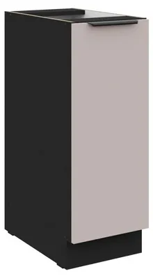 Obrázek produktu pro Výsuvná skříňka AGAFIJA - šířka 30 cm, cashmere / černá