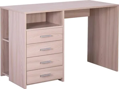 Immagine prodotto di Scrivania da Ufficio 4 Cassetti 120x76x55 cm Olmo Chiaro