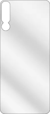 Produktbild von 2x Schutzfolie für Honor Magic 2 Rückseite klar Displayschutzfolie Folie Display