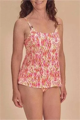 Produktbild von Amoena Istria Prothese Tankini Istria TA grapefruit/multi - größe 42 / C