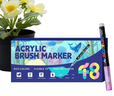 Produktbild von Acrylmarker in verschiedenen Farben