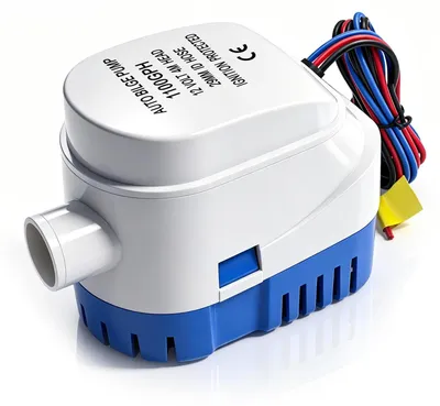 Productafbeelding van Automatische Bilge Pompen 12V 1100GPH met Vlotterschakelsysteem voor Boten en Zwembaden