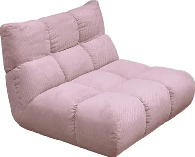 Produktbild von KAWOLA Sessel VIVIEN Drehsessel Feincord rosa