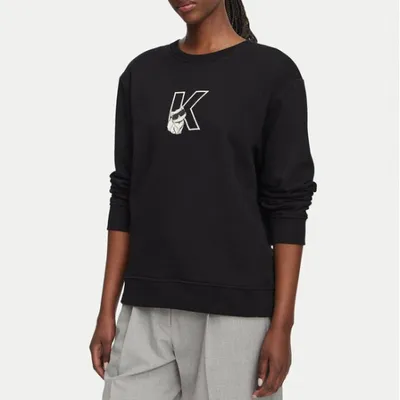 Produktbild von KARL LAGERFELD B3W20047 IKON CHOUPETTE SWEATSHIRT Schwarz