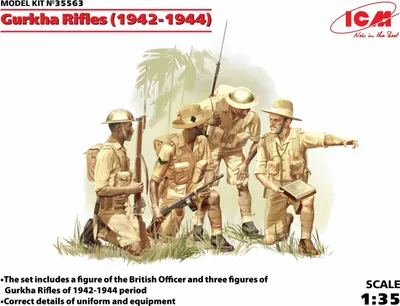 Image de Fusils Gurkha (1944) (4 figurines)