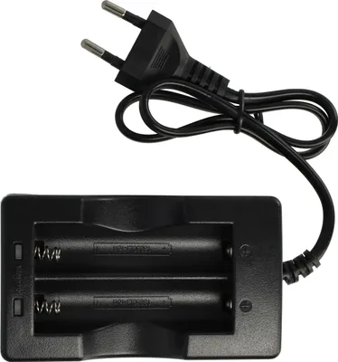 Produktbild von vhbw 2-Fach Akku-Ladegerät kompatibel mit Lithium-Rundzellen 17670 Li-Ion - Akkuzellen, Haushaltsbatterien (3,7V)
