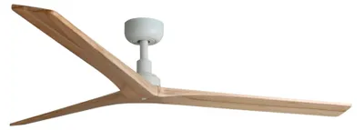 Immagine prodotto di Ventilatore da soffitto a risparmio energetico con telecomando Klim L Bianco / Rovere 150 cm