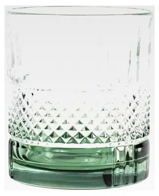 Produktbild von Set aus 6 Gläsern aus farbigem Glas