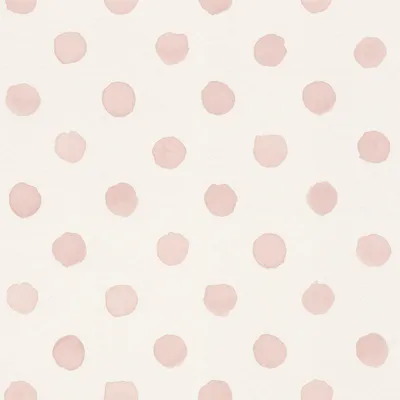 Produktbild von Rasch Tapete | Kollektion Bambino XIX | 252019 | Vliestapete | Punkte | 0.53 x 10.05 m | Rosa | Weiß | Wohnzimmer | Flur