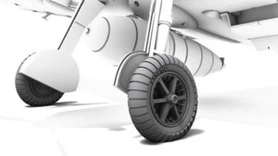 Produktbild von CMK Messerschmitt Bf 109E Wheels 1:72