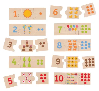 Image de Bigjigs Puzzle en bois, 30 pièces.