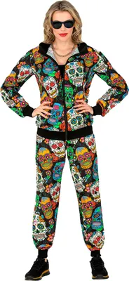 Immagine prodotto di Tuta da allenamento DIA DE LOS MUERTOS (top, pantaloni) taglia M