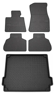 Immagine prodotto di Tappetini gomma SolidPRO + bagagliaio per BMW X5 G05 2018- 5 pezzi