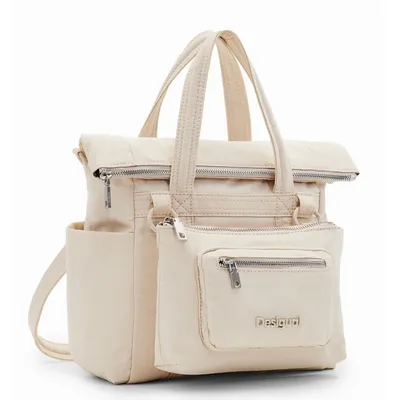 Produktbild von Desigual Damentasche/Rucksack 2in1 Voyager Mini blanco roto