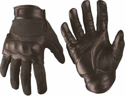 Produktbild von Mil-Tec Tactical Handschuhe Leder/Aramid, schwarz