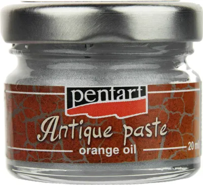 Immagine prodotto di PENTART - Pasta patinante, pasta antica Decoupage - argento 20ml